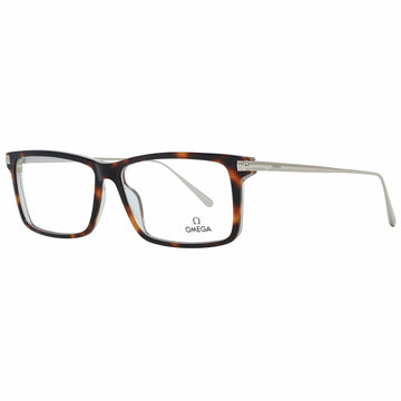 Monture de Lunettes Homme Omega OM5014-58056 Marron ø 58 mm