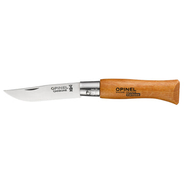 Couteau Opinel Nº4 Acier au carbone Bois de hêtre 5 cm