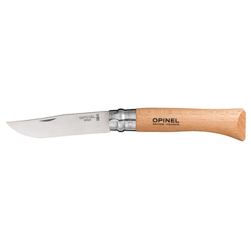 Couteau Opinel Nº10 Acier inoxydable Bois de hêtre 10 cm