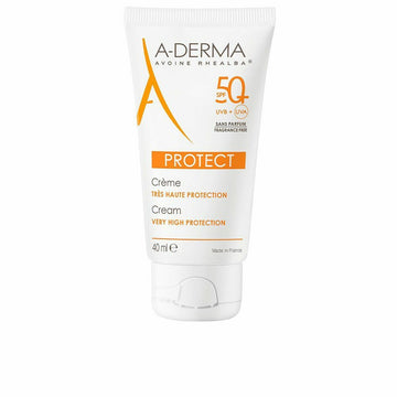 Crème solaire A-Derma Protect Spf 50+ 40 ml Sans parfum