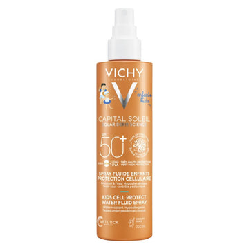 Crème Solaire pour Enfants en Spray Vichy Cell Protect Spf 50+ 200 ml 4 Pièces