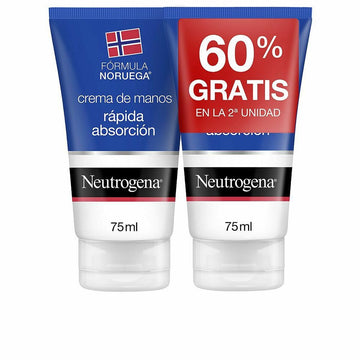 Lotion mains Neutrogena Crema De Manos Rápida Absorción 75 ml Absorption instantané