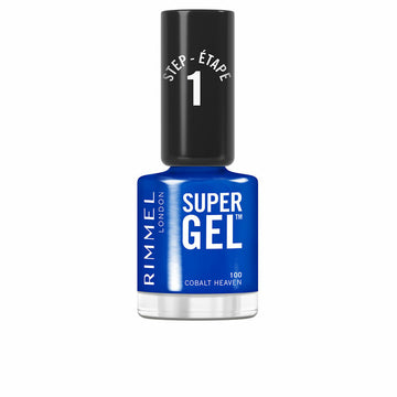 Vernis à ongles Rimmel London RL SUPER GEL Nº 100-Cobalt Heaven 12 ml