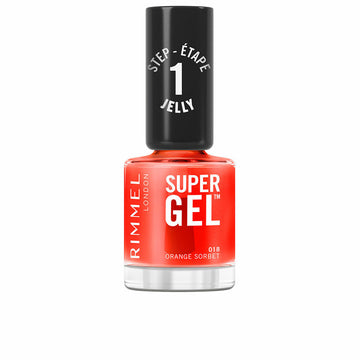 Vernis à ongles Rimmel London RL SUPER GEL Nº 18-Orange Sorbet 12 ml