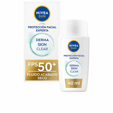 Écran solaire visage Nivea Sun SPF 50+ 40 ml Anti-imperfections Peau claire