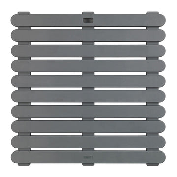 Parquet Wenko 22947100  Plastique Intérieur/Extérieur 55 x 55 cm Gris foncé