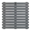 Parquet Wenko 22947100  Plastique Intérieur/Extérieur 55 x 55 cm Gris foncé