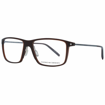 Monture de Lunettes Homme Porsche Design P8336-56E Marron ø 56 mm