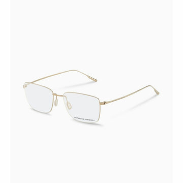 Monture de Lunettes Homme Porsche P8382-B Doré Ø 53 mm