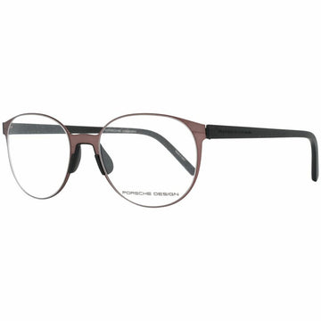 Monture de Lunettes Unisexe Porsche P8312-53F Marron Bronze Ø 53 mm