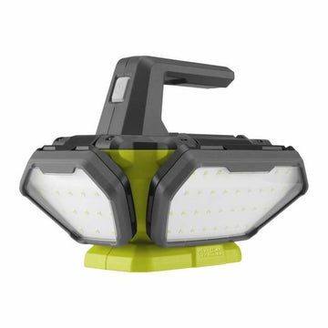 Projecteur LED Ryobi 360° 500 lm Vert Gris