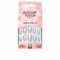 Faux ongles Elegant Touch French M 24 Pièces (24 uds)