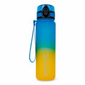 Bouteille d'eau Regatta Tritan Flip Jaune Bleu 600 ml