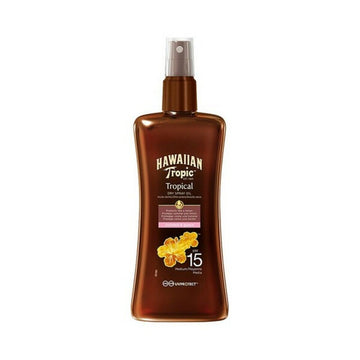 Huile protectrice Hawaiian Tropic 106235633 Spf 15 200 ml