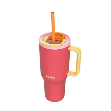 Thermos Kambukka 11-08002 Jaune Rouge Orange Rose Acier inoxydable 950 ml