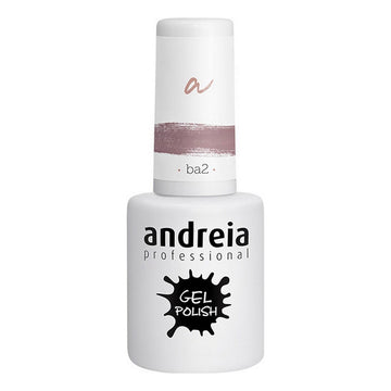 Vernis à Ongles Semi-permanent Gel Polish Andreia Professional Gel Ba2 (10,5 ml)