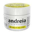 Vernis à ongles en gel Andreia Gel Paint 4 ml Jaune Neón