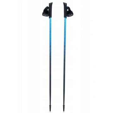 Bâton Trekking Viking Pro-Trainer Bleu Noir 115 cm (2 Unités)