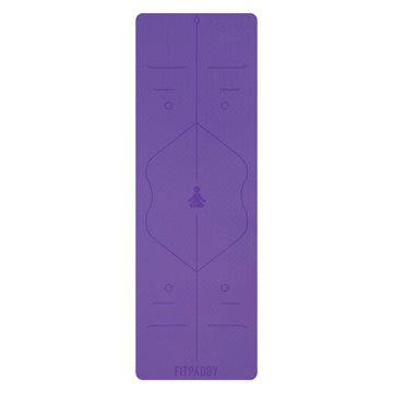 Tapis de yoga Fitpaddy Lila