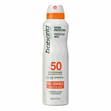 Brume Solaire Protectrice Babaria Solar Piel Sensible Spf 50 200 ml