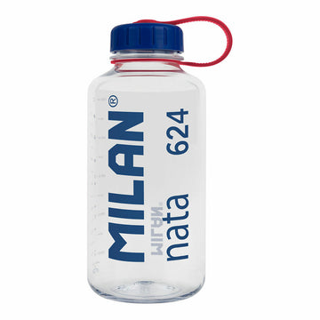 Bouteille d'eau Milan 1 L Transparent Plastique