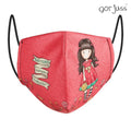 Masque en tissu hygiénique réutilisable Gorjuss SF-822025-896 Rouge