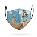 Masque en tissu hygiénique réutilisable Gorjuss Bleu ciel