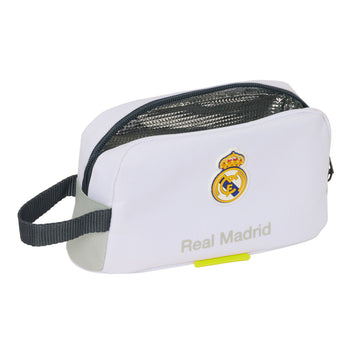 Sac glacière goûter Real Madrid C.F. Blanc 21,5 x 12 x 6,5 cm