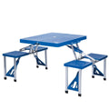 Ensemble Table et banc Aktive 85 x 67 x 64 cm
