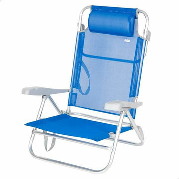 Chaise Pliante Aktive 72 x 63 x 21 cm Bleu