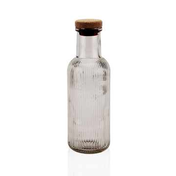 Bouteille d'eau Versa Gris verre 1 L 8,7 x 27,8 x 8,7 cm