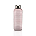 Bouteille d'eau Versa Rose verre Aluminium 1 L 8,3 x 23,5 x 8,3 cm