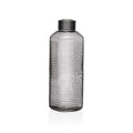 Bouteille d'eau Versa Gris verre Aluminium 1 L 8,3 x 23,5 x 8,3 cm