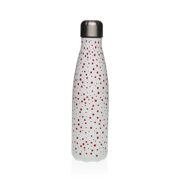 Bouteille d'eau Versa Acier Etoiles 7 x 27 x 7 cm