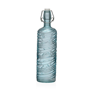 Bouteille d'eau Versa Turquoise verre Aluminium 1 L 8,2 X 30,6 X 8,2 CM