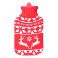Bouillotte EDM 76770 Rojo/Blanco Laine 2 L Plastique