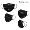 Masque en tissu hygiénique réutilisable Friends black