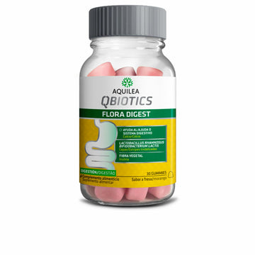 Complément digestif Aquilea Qbiotics Fraise Bonbons gélifiés 30 Unités