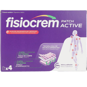 Patch Thermique Réutilisable Fisiocrem FISIOCREM (4 Unités)