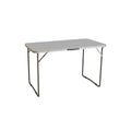Table Pliable Marbueno Acier D19 Assortie Camping et Plage 120X60X70 cm 10030