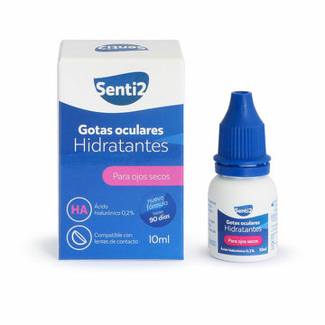 Sérum Physiologique Senti2 Gotas Oculares Ha 10 ml Gouttes Hydratant