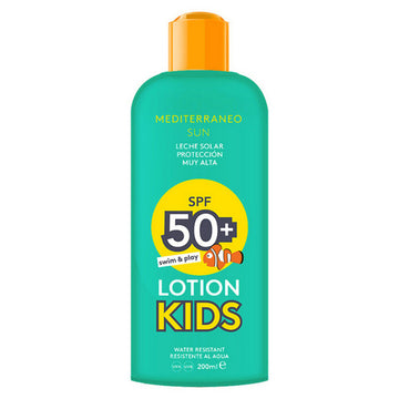 Lait solaire Mediterraneo Sun Kids Lotion Spf 50 200 ml