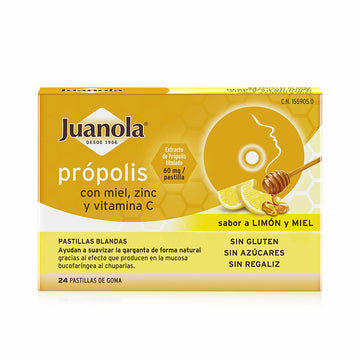 Bonbons gélifiés Juanola Própolis Citron Miel Propolis 24 Unités