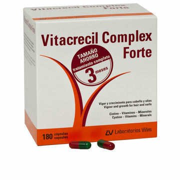 Supplément Alimentaire Vitacrecil Complex Forte CABELLO Y UÑAS 180 Unités
