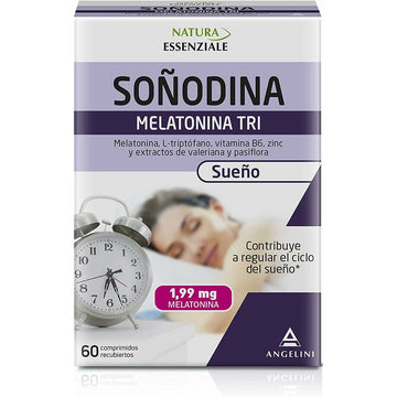 Supplément pour Insomnie Natura Essenziale Soñodina Calm Mélatonine 60 Unités