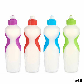 Bouteille Leknes TK-20157C Polyéthylène 700 ml 7 x 25,5 x 7 cm Bouchon de Dosage (48 Unités)