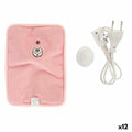 Sac d'Eau Chaude Électrique Gift Decor NY-250-R NY-250-R Rose Plastique 380 W Velours Mains (12 Unités)