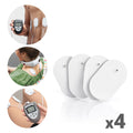 Coussinets à Électrodes de Remplacement EMS InnovaGoods Pack de 4 unités
