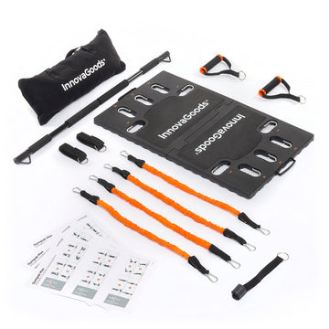 Système d'entrainement complet portatif avec guide d'exercices Gympak Max InnovaGoods (Reconditionné A)