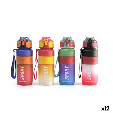 Bouteille d'eau Bewinner Multicouleur 0,75 L 7,6 x 27,5 cm (12 Unités)